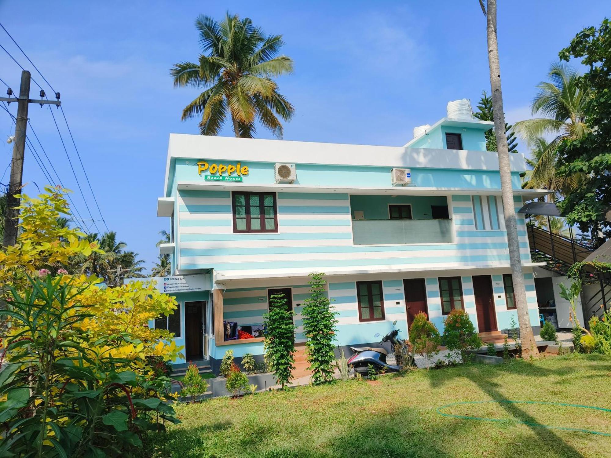 Popple Beach House Varkala Exteriör bild