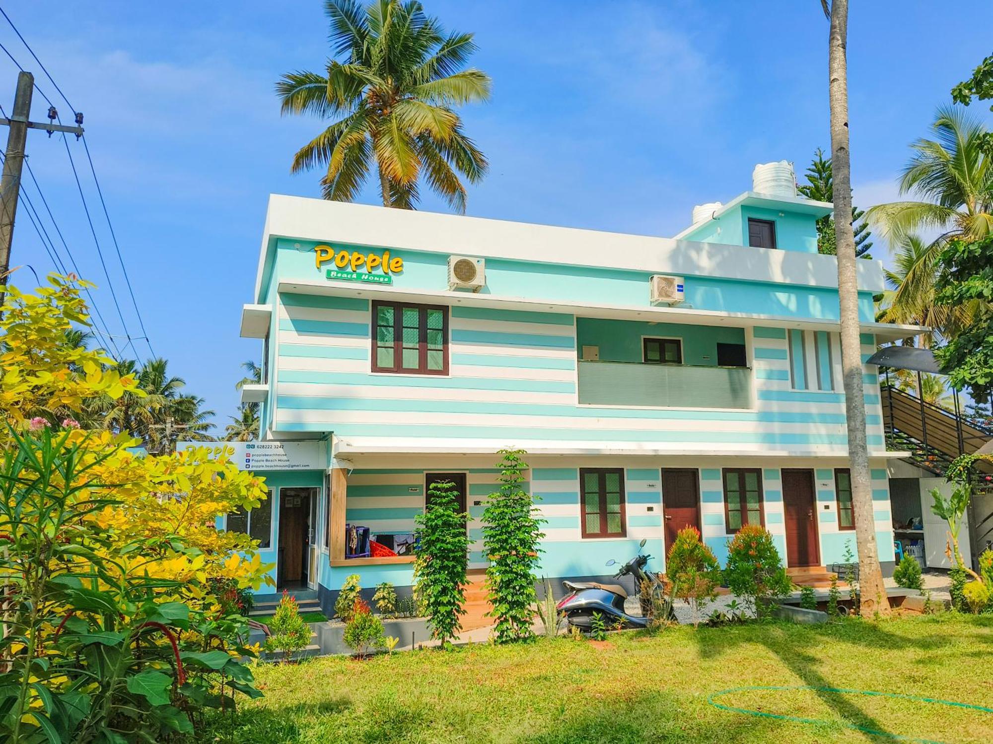Popple Beach House Varkala Exteriör bild